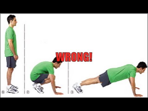 Burpee Exercise - How to do Perfect Burpees