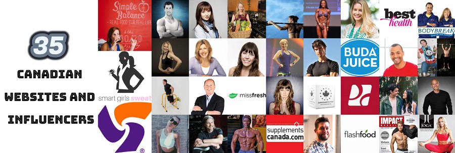 35 Canadian Websites and Influencers